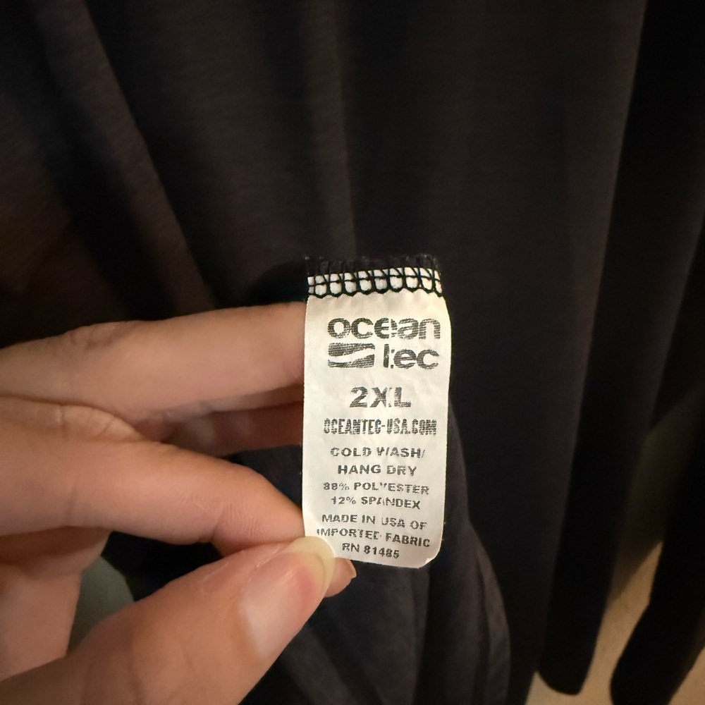 OceanTec “My Captain” Long Sleeve Lightweight Men's Hooded Sun Shirt - Picture 7 of 7